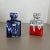 Blue-Red Pottery Fat Lava Glaze WGP Vases from Jopeko, Germany, 1970s, Set of 2 For Sale - Image 10 of 18