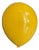 Contemporary Handmade Yellow Glossy Ceramic Balloon Sculpture by ArtArsouf - Medium Size For Sale