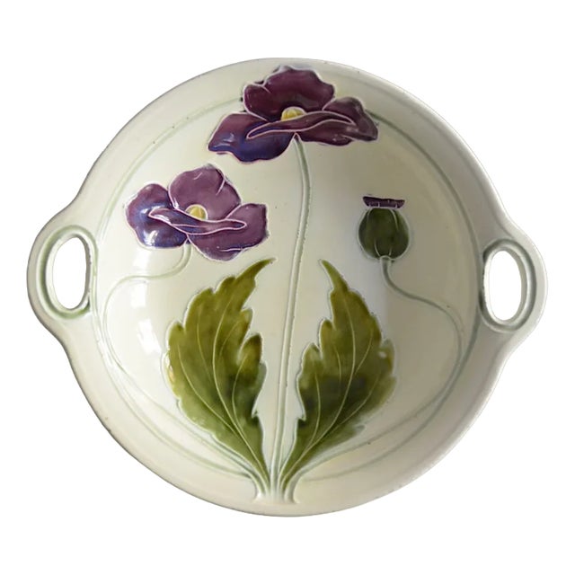 Art Nouveau Bowl by Julius Dressler, 1910s For Sale