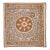 Neutral Tan Asian Suzani Tribal Textile For Sale