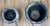 Sculpture Materials Vintage Greek Key and Grape Motif Concrete Planter Pair For Sale - Image 7 of 9