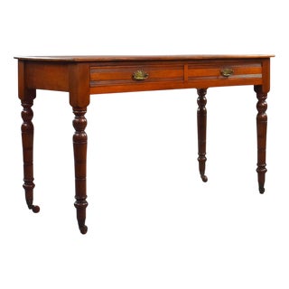 Edwardian Mahogany Writing Table, 1910 For Sale