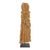 The Vintage Monumental Carved Curly Maple Drapery Sculpture- Artist Uknown For Sale