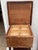 19th Century English Bamboo Sewing Box Side Table W Flared Legs For Sale In Boston - Image 6 of 14
