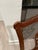 Brown Vintage Baker Furniture Mahogany Dining Chairs With Leopard Print Seats – Set of 4 For Sale - Image 8 of 9