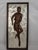 Pair Mid-Century Modern Hand-Carved Wood Figural Relief Wall Panels on Shimmering Capiz Shell Grounds For Sale - Image 4 of 18
