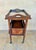 1930s French Art Deco Folding Bar Cart with Drop-Leaf Shelves, Walnut Veneer, c. 1930 For Sale - Image 5 of 9