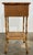 Early 20th Century Antique Scorched Bamboo Sewing Table For Sale - Image 5 of 12