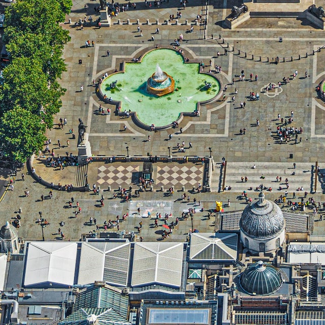 Bernhard Lang, Trafalger Square, Archival Pigment Print For Sale - Image 6 of 8
