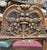 Find antique country French wood carved wall mirror. Measuring 39 in tall by 24 in wide and in fine condition. Features...