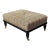 Vintage Kravet Tufted Leopard Ottoman For Sale