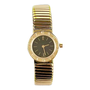 1990s Bulgari Tubogas 18k Yellow Gold