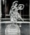 Glass Italian Crystal Bolero and Dance Figurine from Royal Crystal Rock, 1980s For Sale - Image 7 of 11