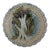 Late 19th Century French Majolica Asparagus Plate From Salins For Sale