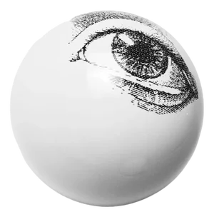 Eye_10 Figure in Stoneware by Rodrigo Vairinhos