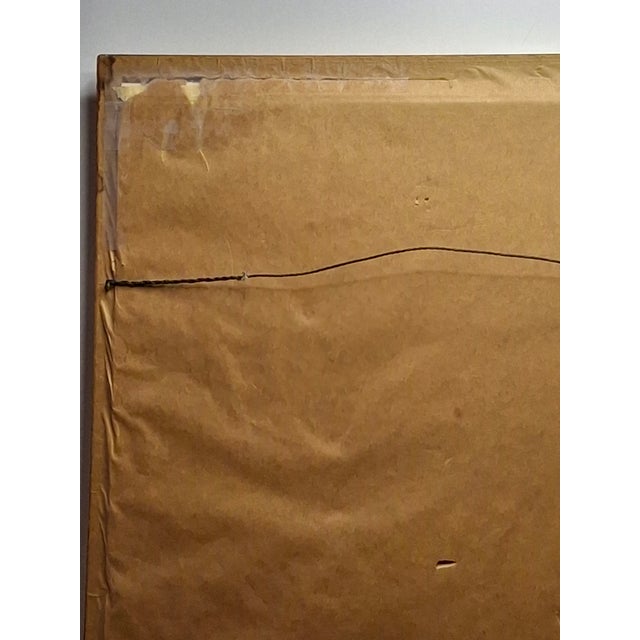 1885 Meiji-Era Japanese Kacho-E Silk Hanging Scroll: Bird & Gardenia Provenance For Sale - Image 9 of 9