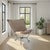 Textile Komodo Sand Puff Chair and Frame For Sale - Image 7 of 8