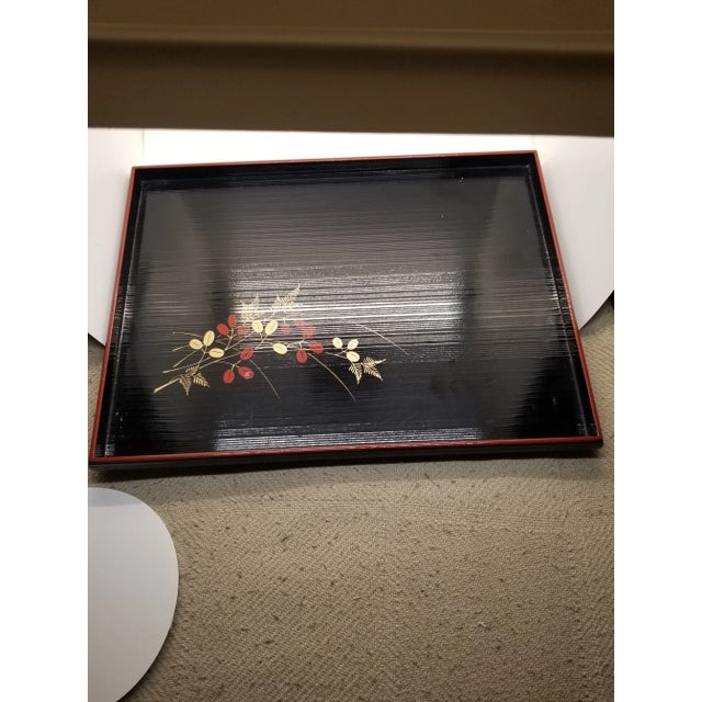 The Shikata serving tray is perfect for a home bar