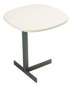 Naturae White Small Table by Angelettiruzza Design for Bottega Intreccio