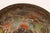 Glass Vintage Folk Art/Tramp Art Tobacciana Cigar Band Decoupage Glass Decorative Bowl For Sale - Image 7 of 15