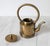 Vintage Chinese Brass Tea Pot W/ Floral Motif For Sale - Image 9 of 10