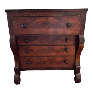 19th Century Chest of Drawers With Secretary Desk
