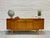 A. H. McIntosh & Co. Ltd. Mid Century Modern Zebrawood Sideboard / Credenza | Drop Front Bar Cabinet | Vintage MCM Storage Buffet, C. 1960s For Sale - Image 4 of 14