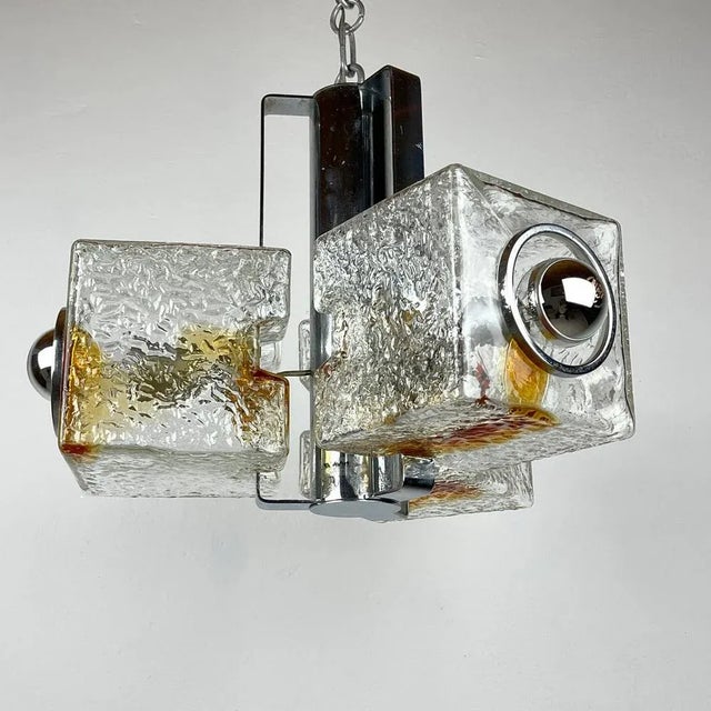 Sculpture Cube Design Cut by Toni Zuccheri for Veart, Italy, 1970s For Sale - Image 6 of 13