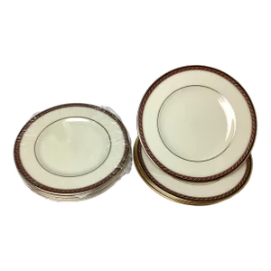 1960s Lenox China Monroe Bread and Butter Dishes- Set of 8