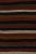 1950s 1950s Vintage Afghani Tribal Kilim Rug With Stripes For Sale - Image 5 of 7