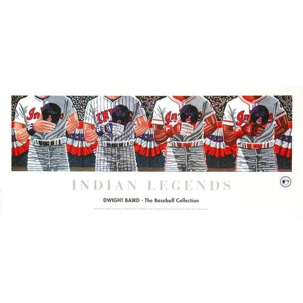 Artist: Dwight Baird Title: Indian Legends Year: Unknown Signed: No Medium: Offset Lithograph Paper Size: 6 x 15 inches (...