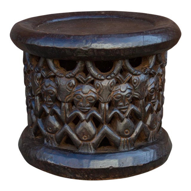 Antique Tribal Bagongle Ceremonial Stool For Sale