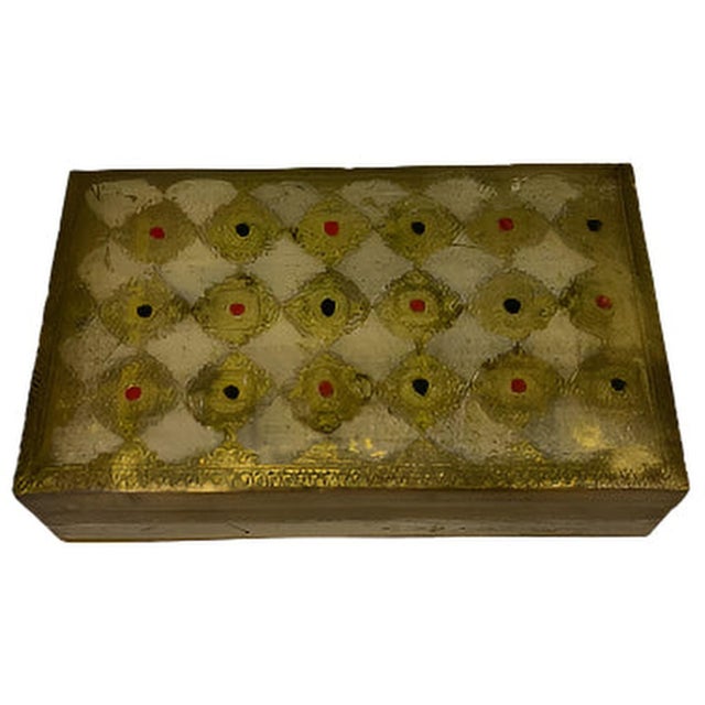 Introducing our Red & Black Accent Florentine Box - a vintage-inspired piece that adds a touch of elegance to any space....