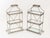 Early 20th Century Regency Style Gilt Metal Three-Tier Etageres, Pair For Sale - Image 5 of 10