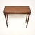 1950s Vintage Georgian Style Leather Top Console Table, 1950 For Sale - Image 5 of 13