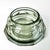 Green Crystal Vessel with 800 Silver Lid For Sale - Image 3 of 5