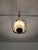 Mid-Century Scandinavian Brass Pendant Lamp with Glass Shade, 1950s For Sale - Image 6 of 18