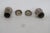 Mexican Salt and Pepper Shaker Pair 2pc Alpaca Silver Abalone Shell 5191b For Sale In Miami - Image 6 of 14
