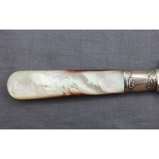 Circa 1900 American Dinner Knives by Northampton Cutlery Co. - Set of 12 For Sale In Raleigh - Image 6 of 7