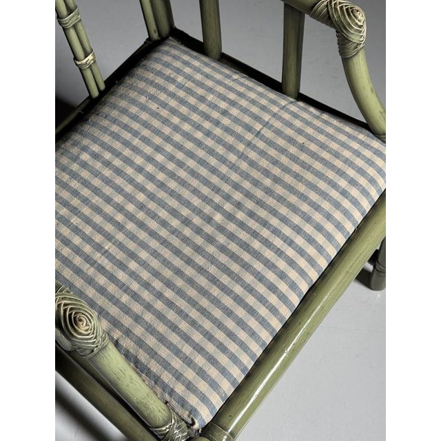 Bamboo Chair, England, 1980s For Sale - Image 9 of 13