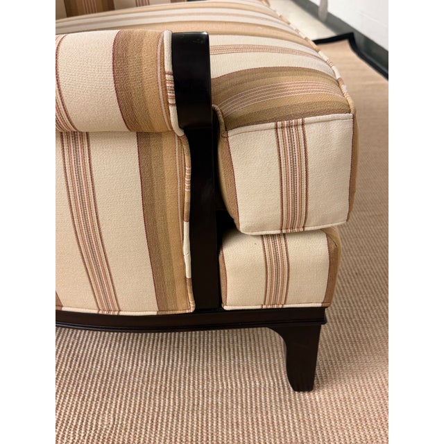 1980’s Iconic Club Chairs by Barbara Barry for Henredon, a Pair For Sale In Cleveland - Image 6 of 12