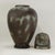 A Pair of Exquisite Vintage Hand-Forged Tin Canopy Jars Duamutf (Jackal) and Kebekhsenuf (Falcon) For Sale - Image 9 of 15
