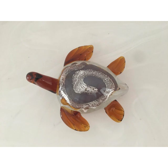 1960s Murano Art Glass Turtle For Sale - Image 5 of 12