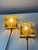 Wall Lamps in Gold Brass and Glass by Vitrika, Set of 2 For Sale - Image 11 of 11