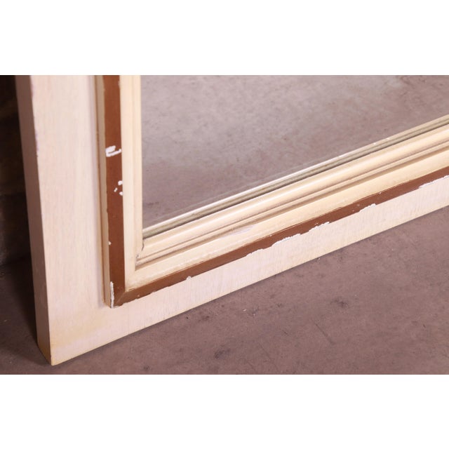 Wood Neoclassical Style Wall Mirror by Metz, Circa 1960s For Sale - Image 7 of 11