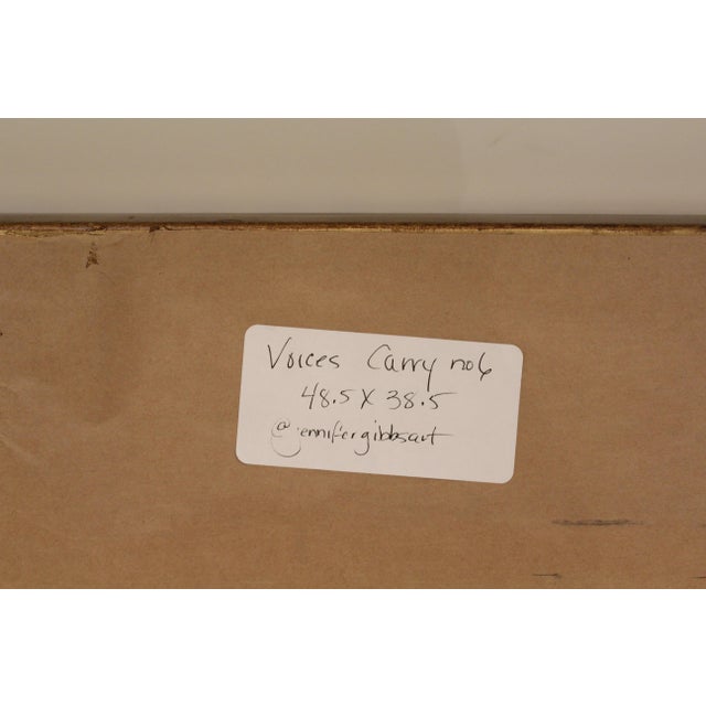 Contemporary Voices Carry No6 by Jennifer Gibbs For Sale - Image 3 of 10