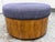 West Elm West Elm Round Upholstered Storage Ottoman For Sale - Image 4 of 12