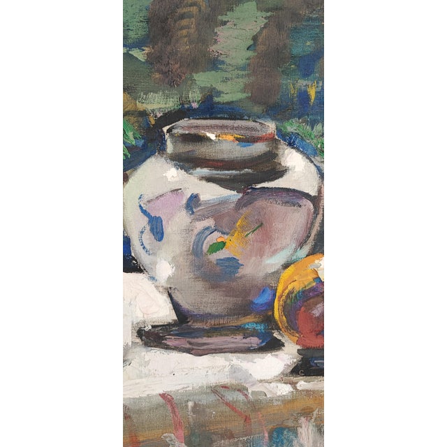 Kala EA, Fruits à la Fenêtre, Oil on Canvas, Framed For Sale - Image 5 of 12