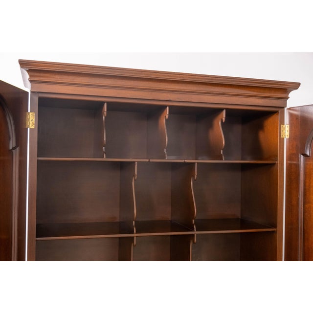 Wood Kittinger Historic Newport Hn-14 Mahogany Secretary Desk For Sale - Image 7 of 18