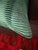 Gorgeous ribbed hunter green pillow in a lush velvet fabric. We have an identical pillow to this one as seen in the images...